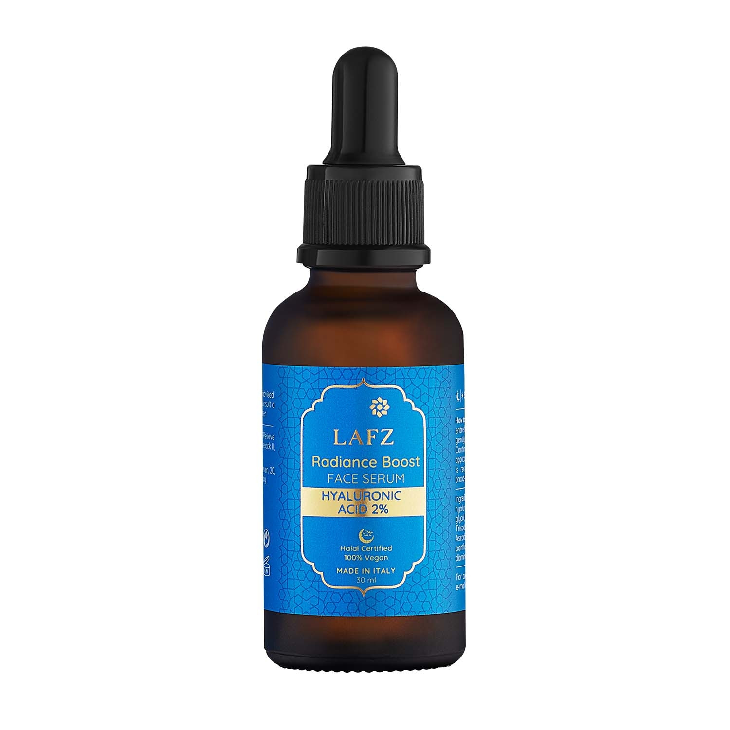 Lafz Radiance Boost Face Serum - Hyaluronic Acid 2% (30ml)